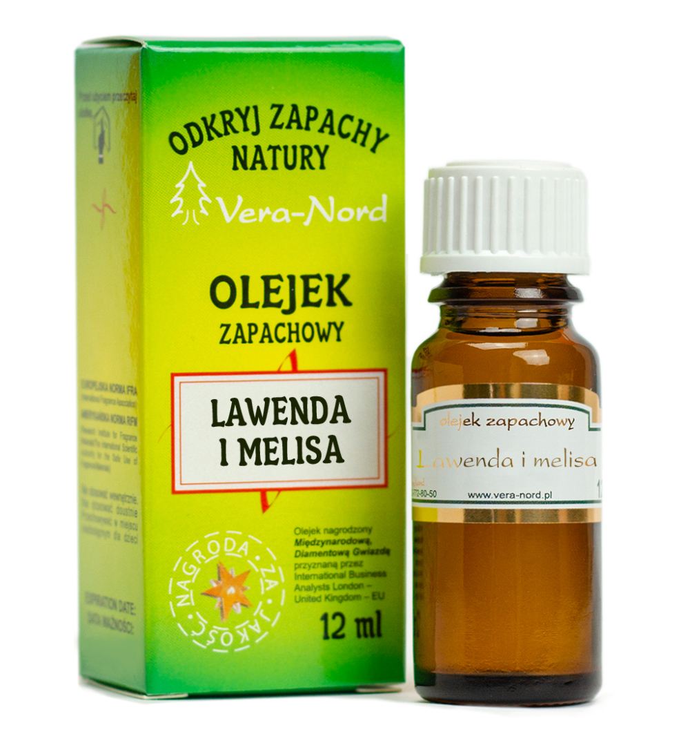 Olejek zapachowy Lawenda i melisa