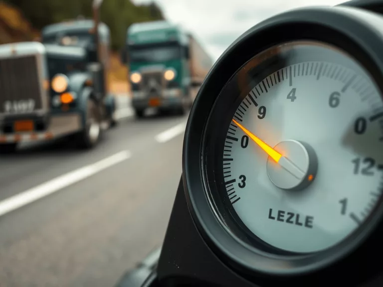 Ile wynosi średnie spalanie paliwa w ciężarówce?