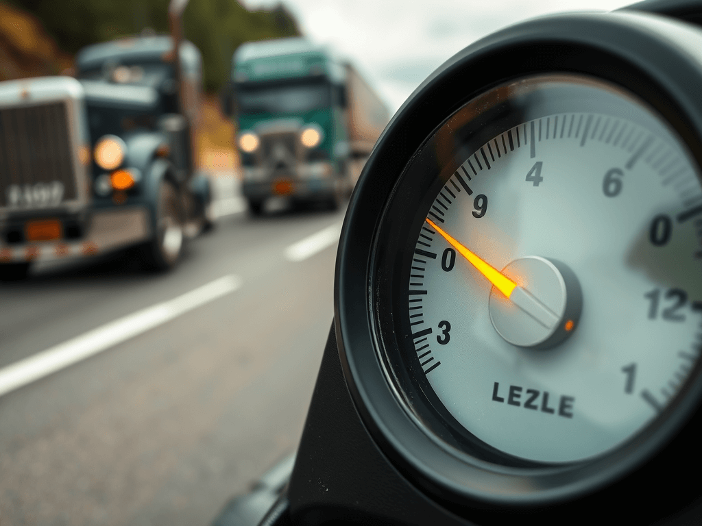 Ile wynosi średnie spalanie paliwa w ciężarówce?