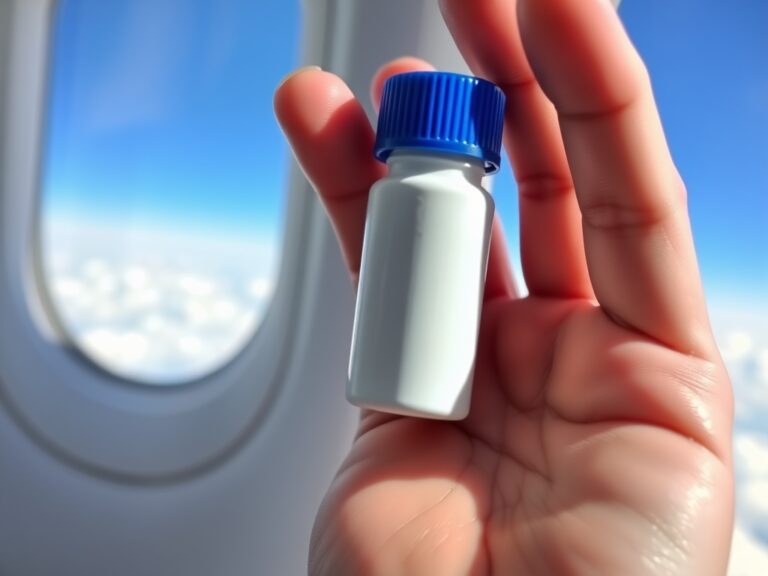 Jak przewozić leki w samolocie RyanAir?