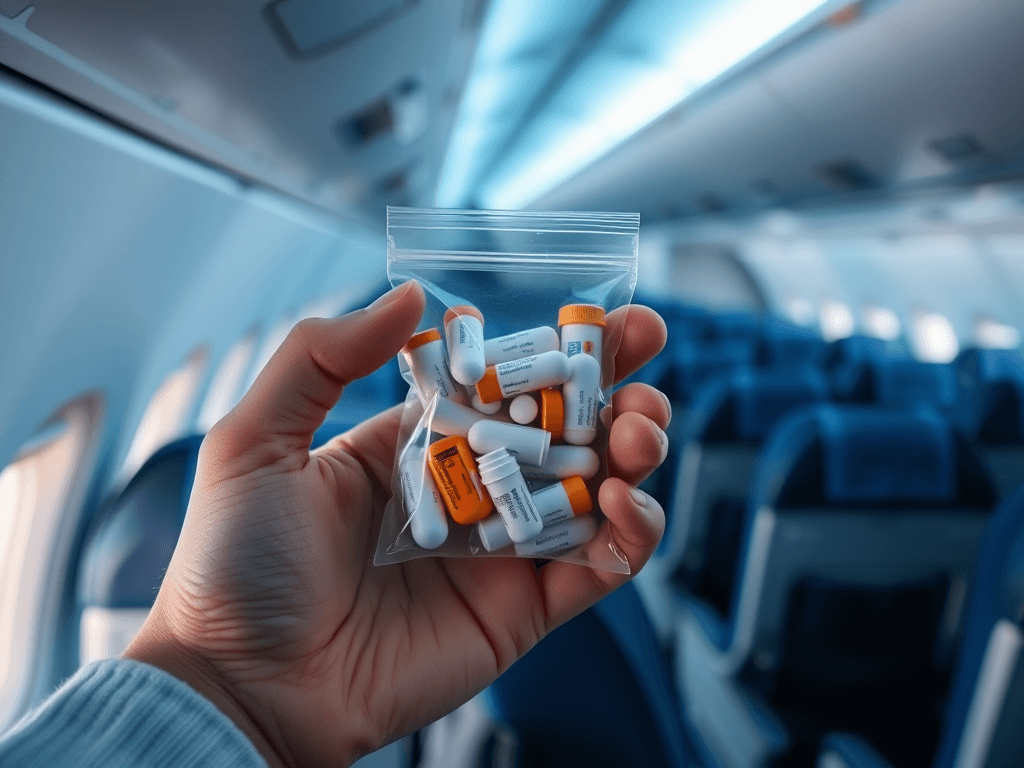 Jak przewozić leki w samolocie Wizzair?