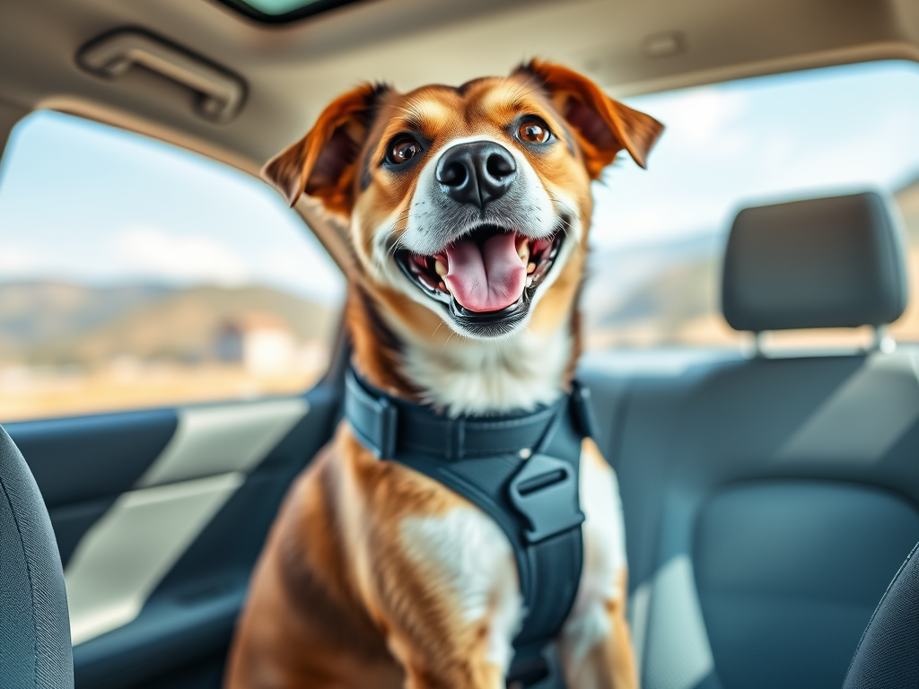 Jak przewozić psa w samochodzie?