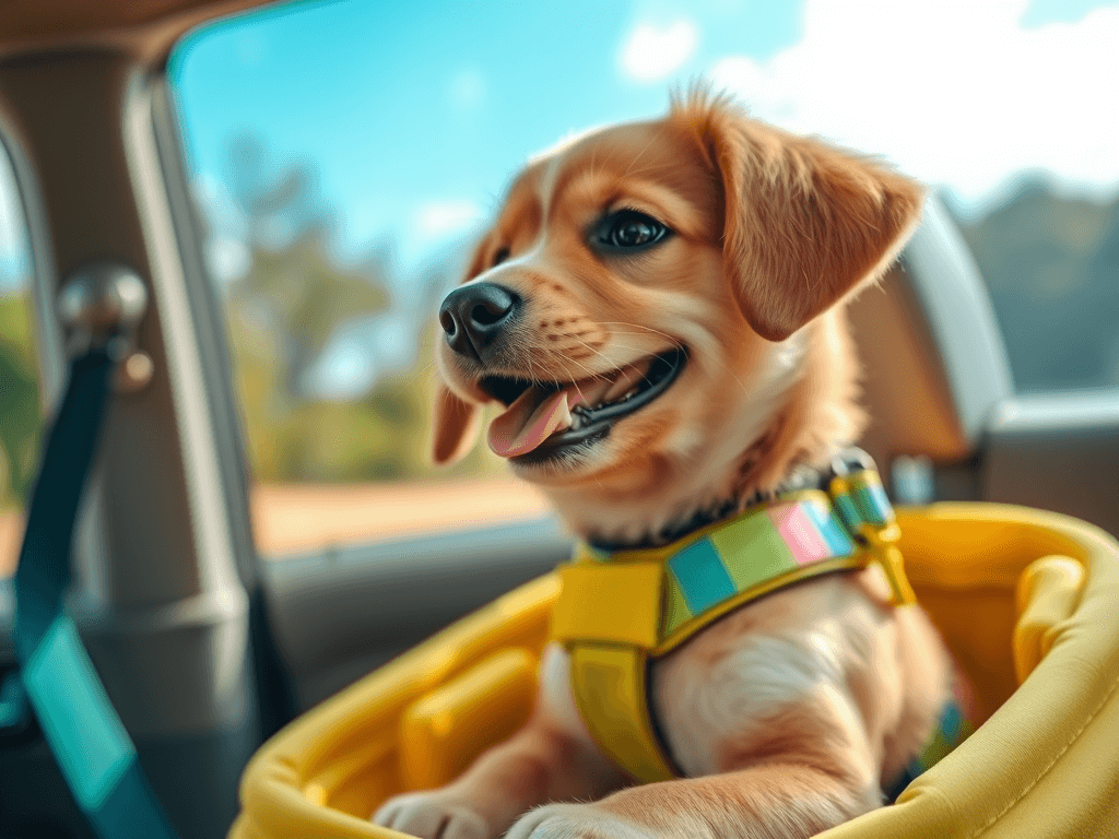 Jak przewozić szczeniaka w samochodzie?