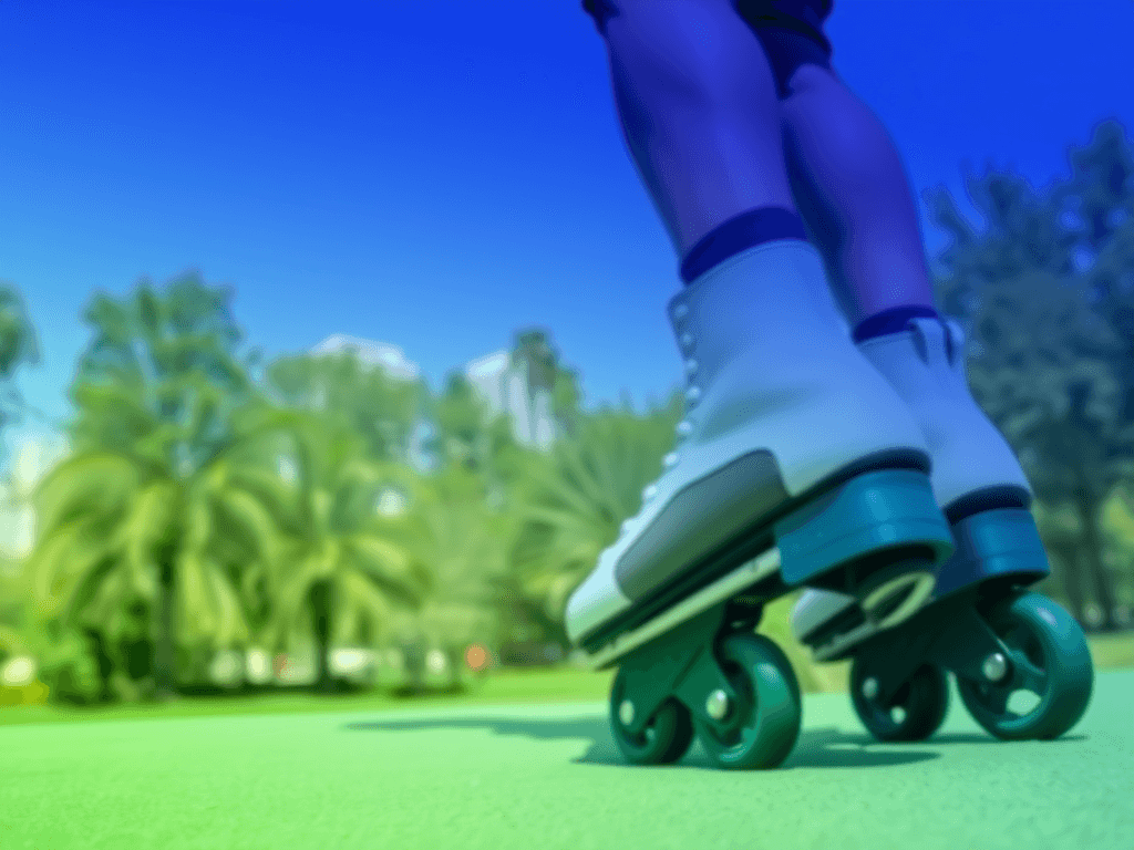 Jazda na rolkach – efekty przed i po