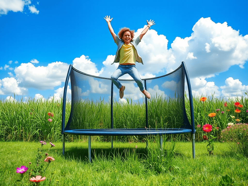 Skakanie na trampolinie – ile kcal spala?