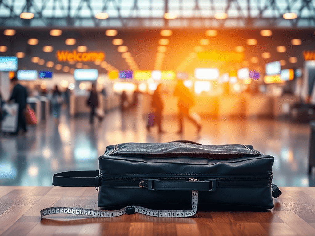 Bagaż podręczny Wizzair 40x30x20 – waga, porady