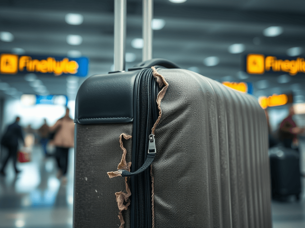 Co zrobić, gdy bagaż rejestrowany zostanie uszkodzony?