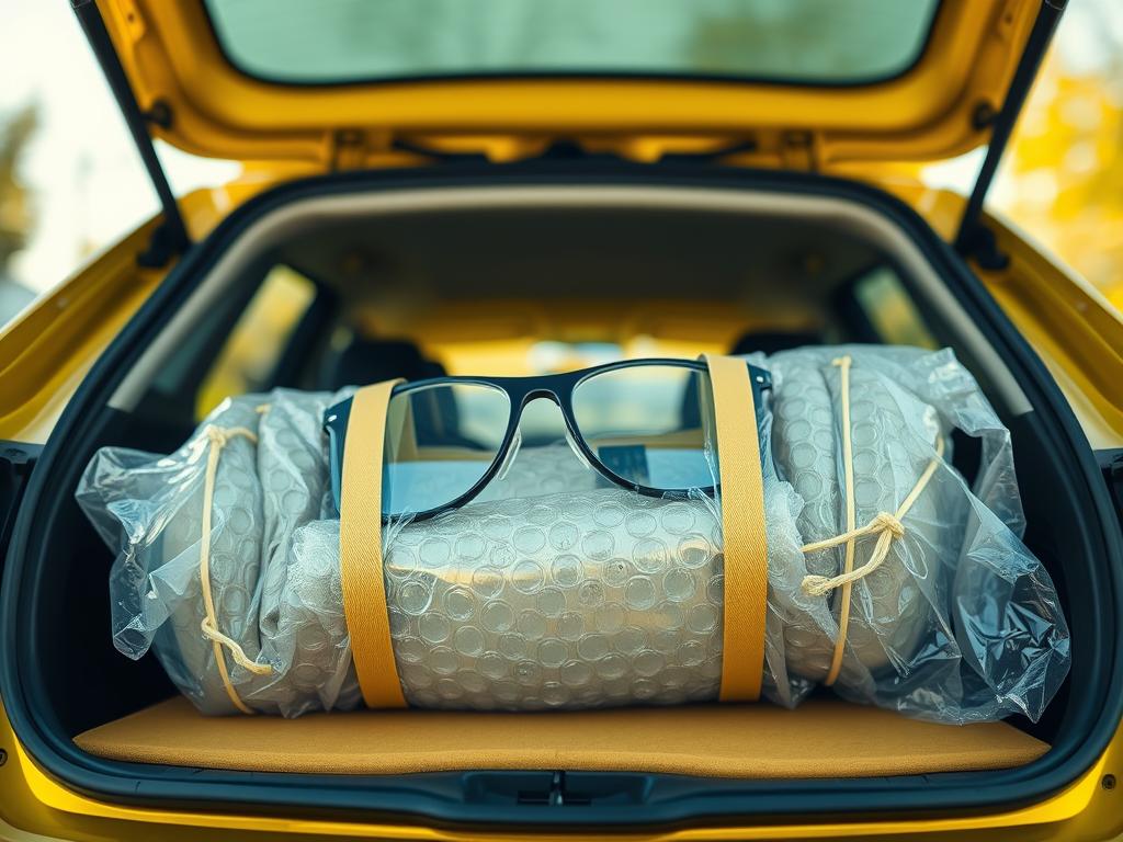 Jak bezpiecznie transportować szkło w samochodzie?