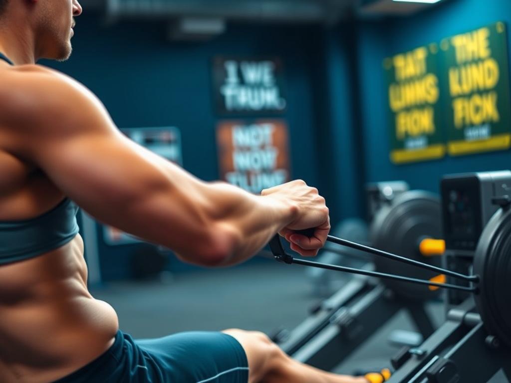 Jakie mięśnie pracują na wioślarzu? Efekty i poprawna technika ćwiczenia