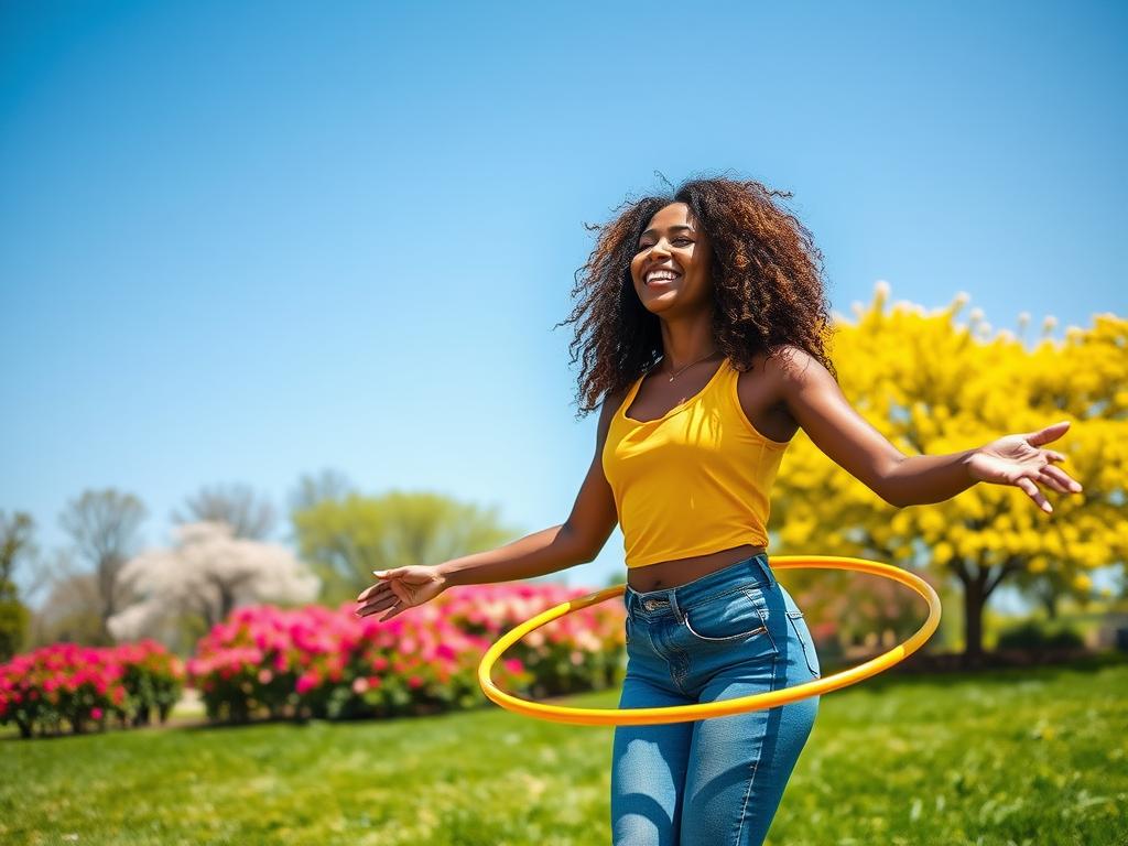 Hula hop: co daje regularne ćwiczenie na hula hopie?