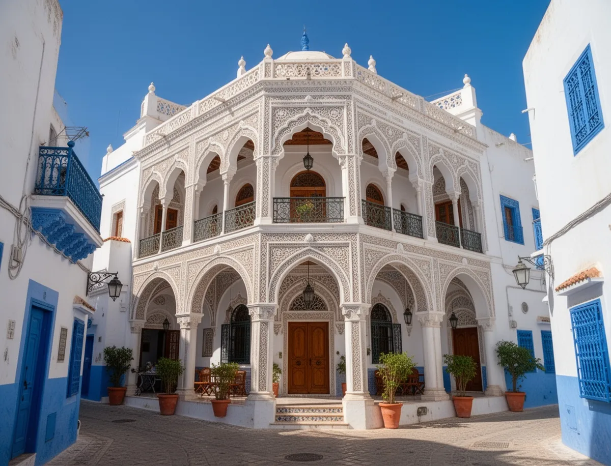 Pałac Dar Ennejma Ezzahra w Sidi Bou Said