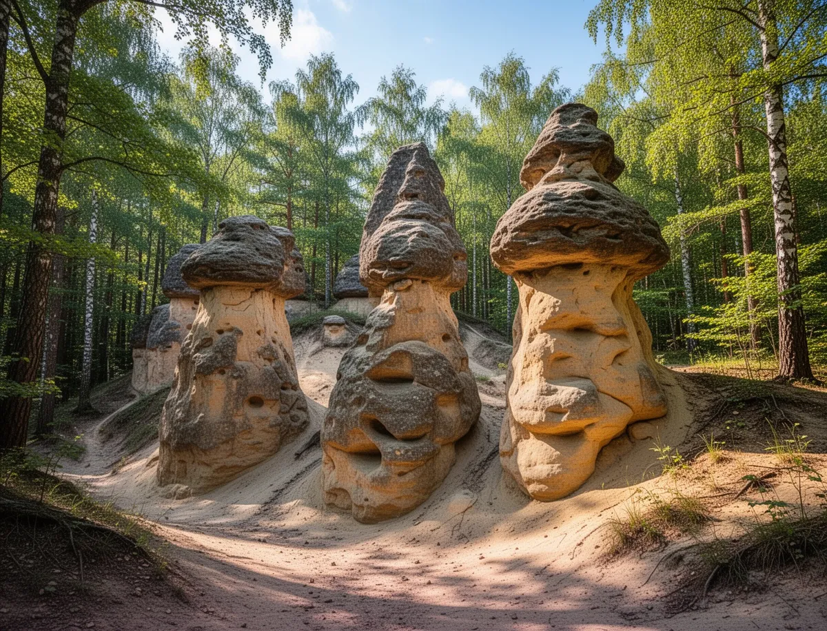 Skamieniałe Miasto w Ciężkowicach