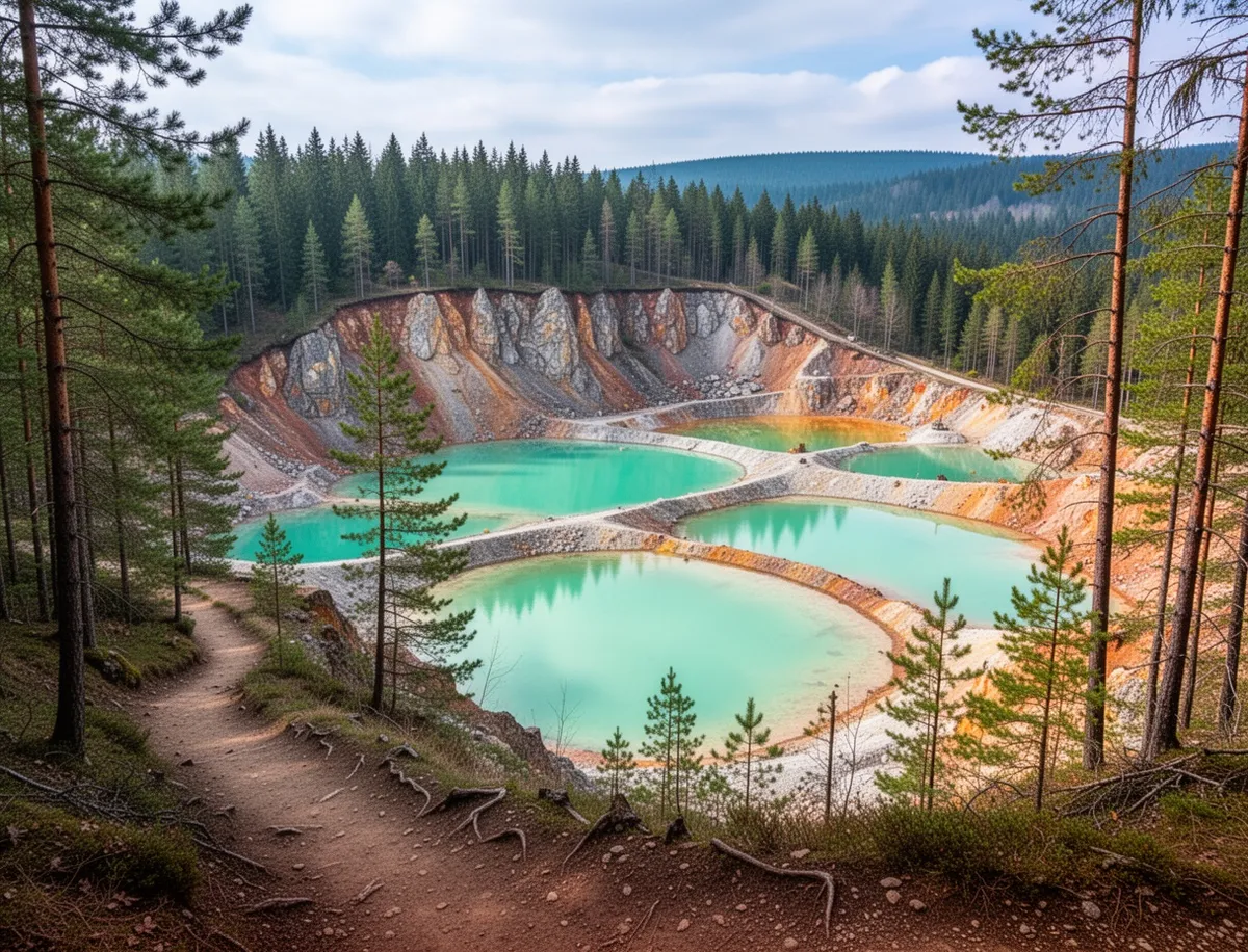 Kolorowe Jeziorka w Rudawach Janowickich