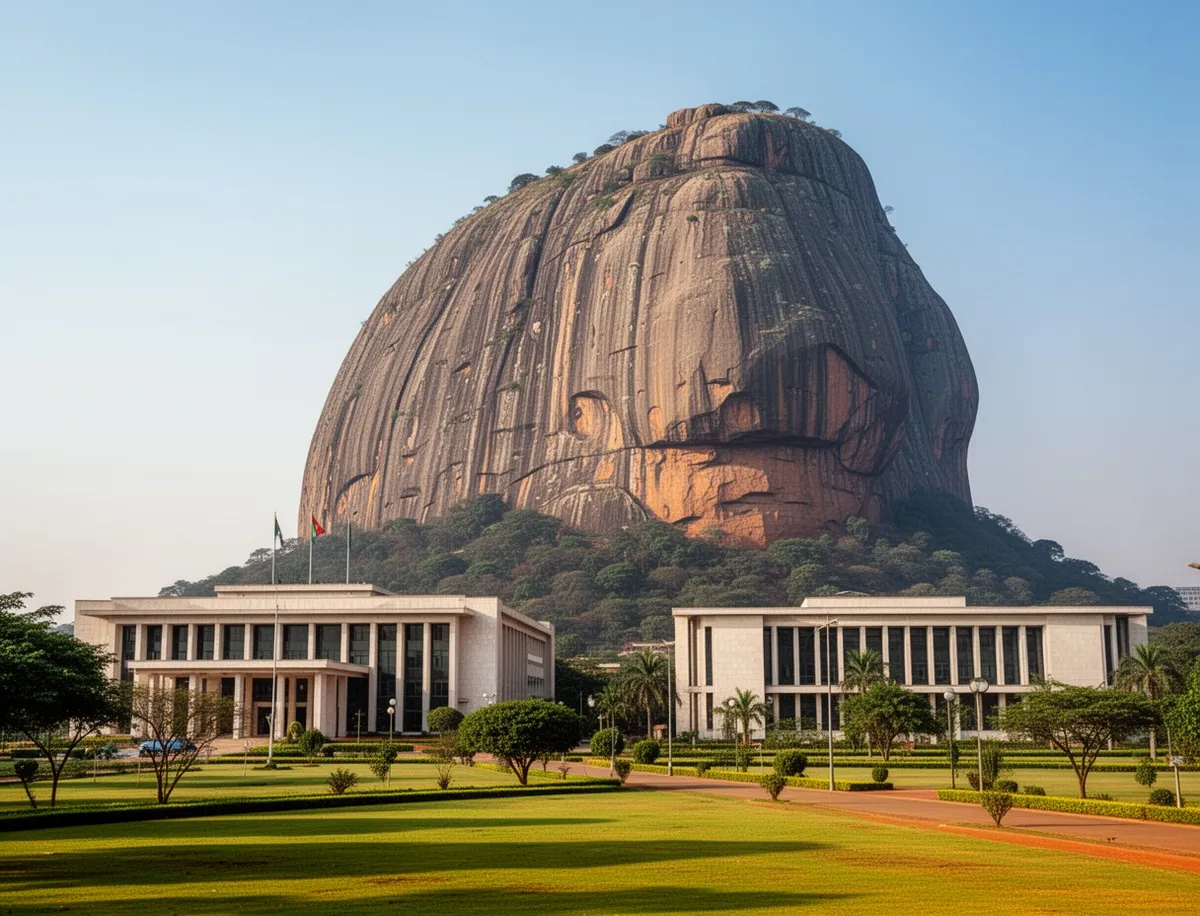 Aso Rock w Abuji