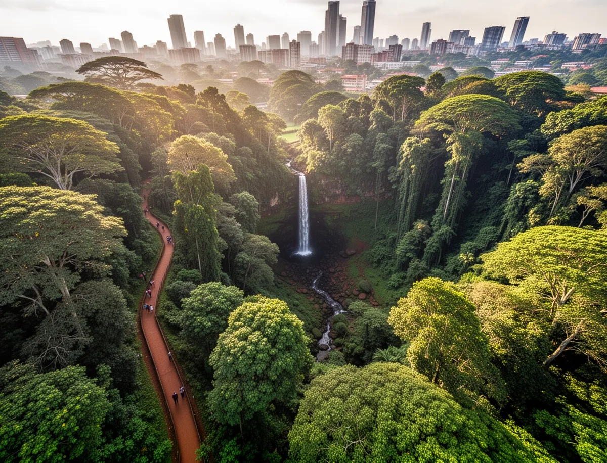 Las Karura – zielony rezerwat w granicach Nairobi