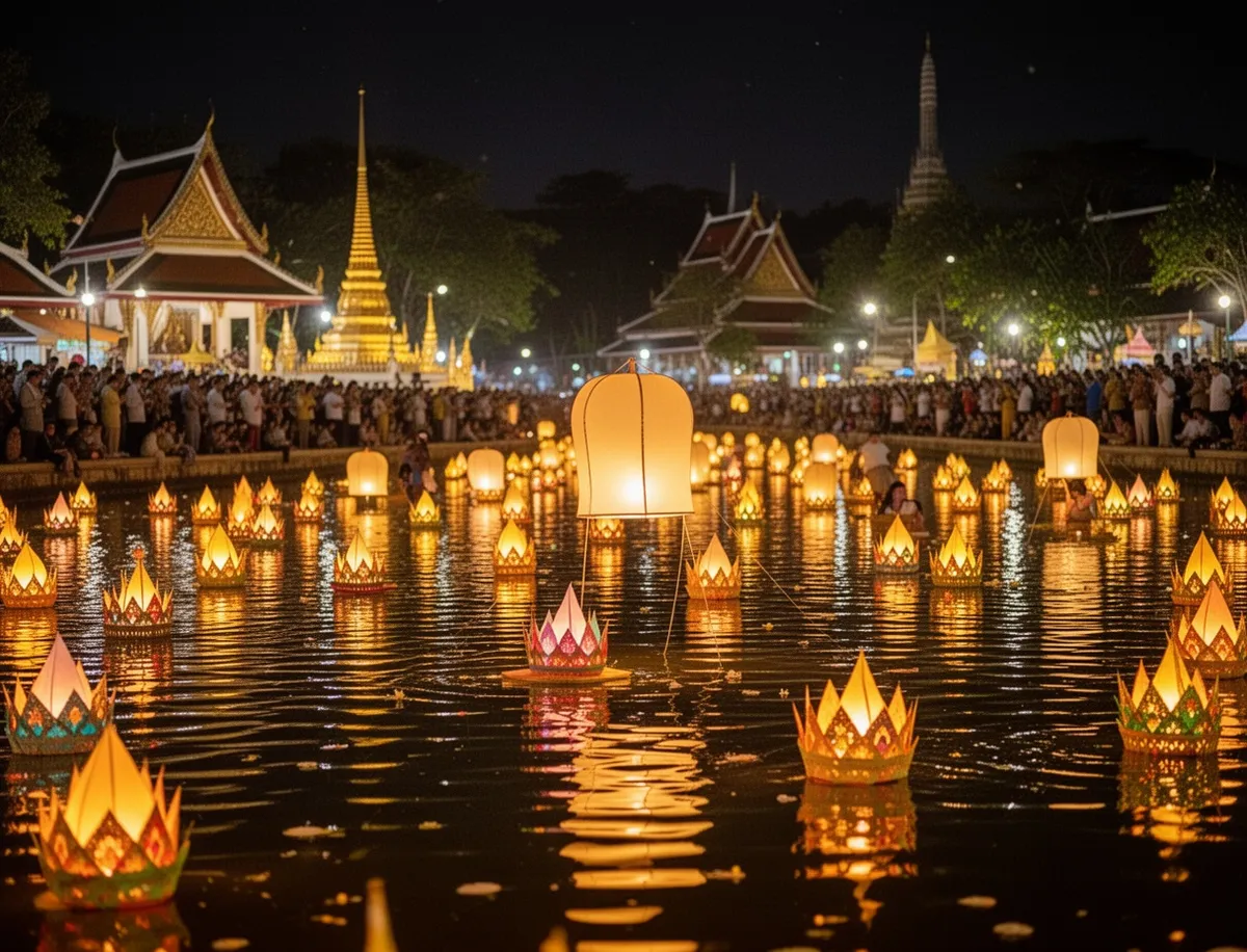 Festiwal Loy Krathong w Tajlandii