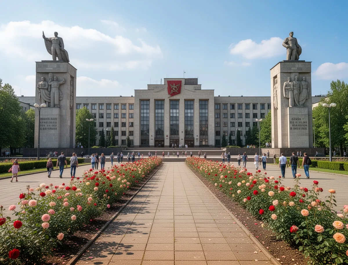 Plac Centralny w Nowej Hucie