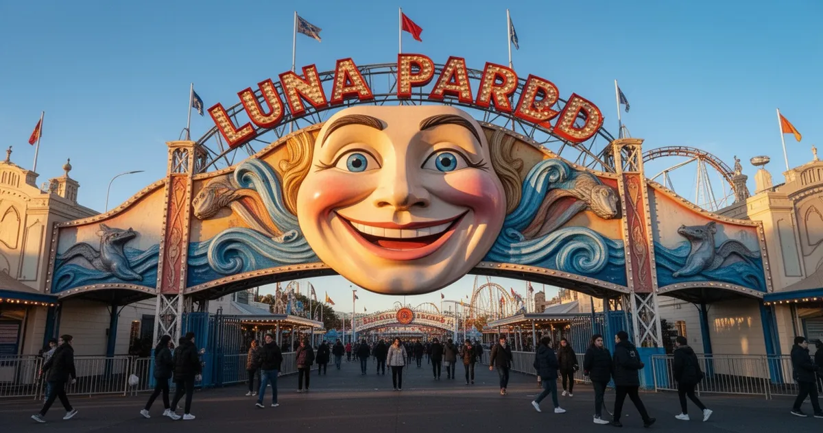 Wejście do Luna Park w St Kilda