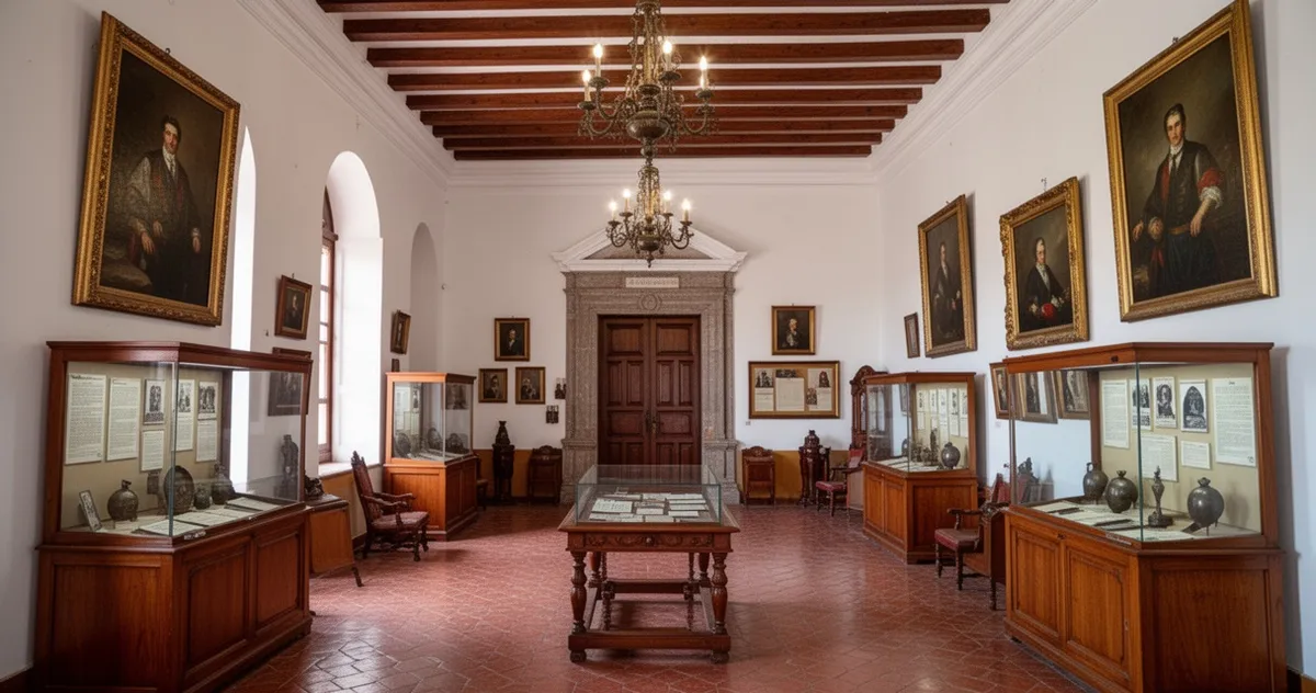 Wnętrze Casa de la Libertad w Sucre