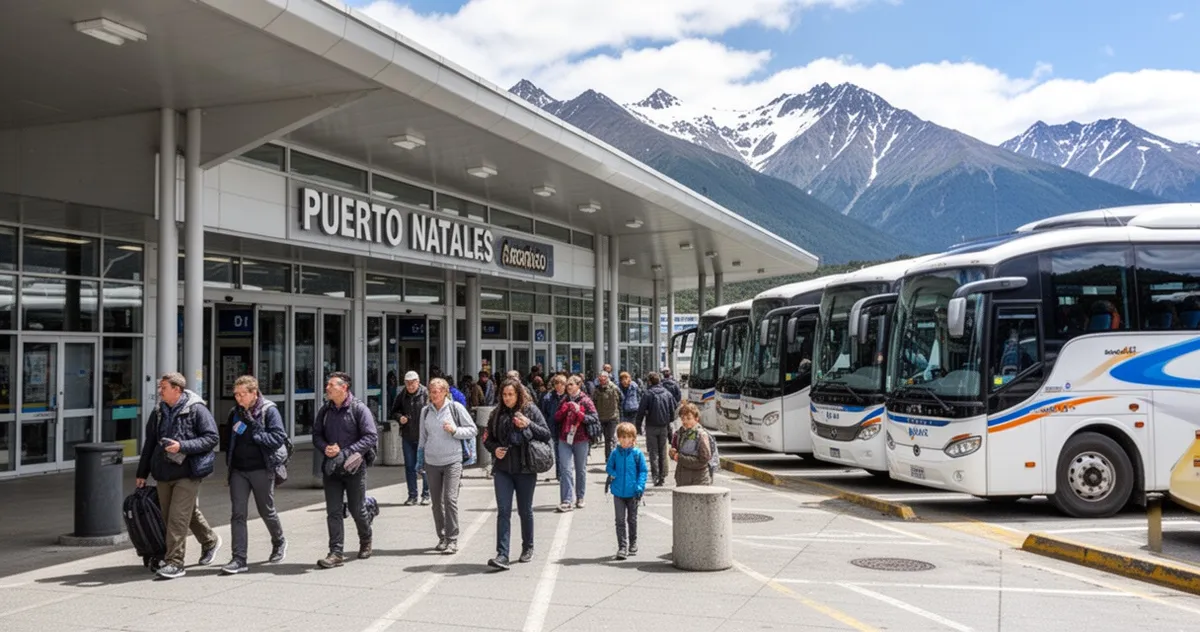 Dworzec autobusowy w Puerto Natales