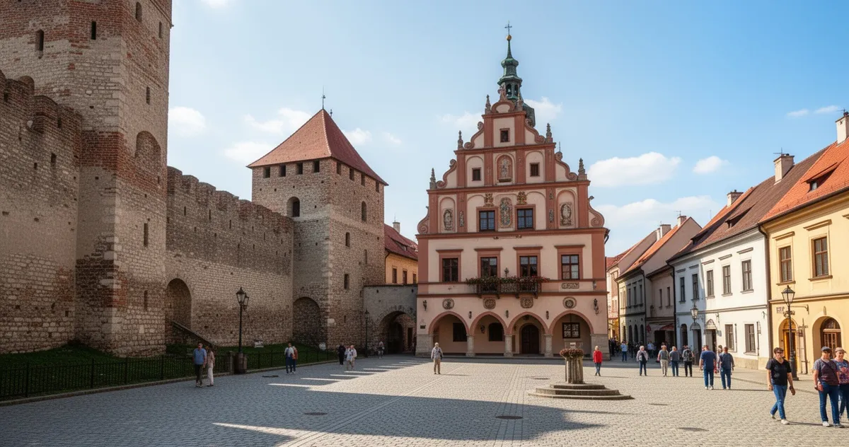 Rynek w Bieczu
