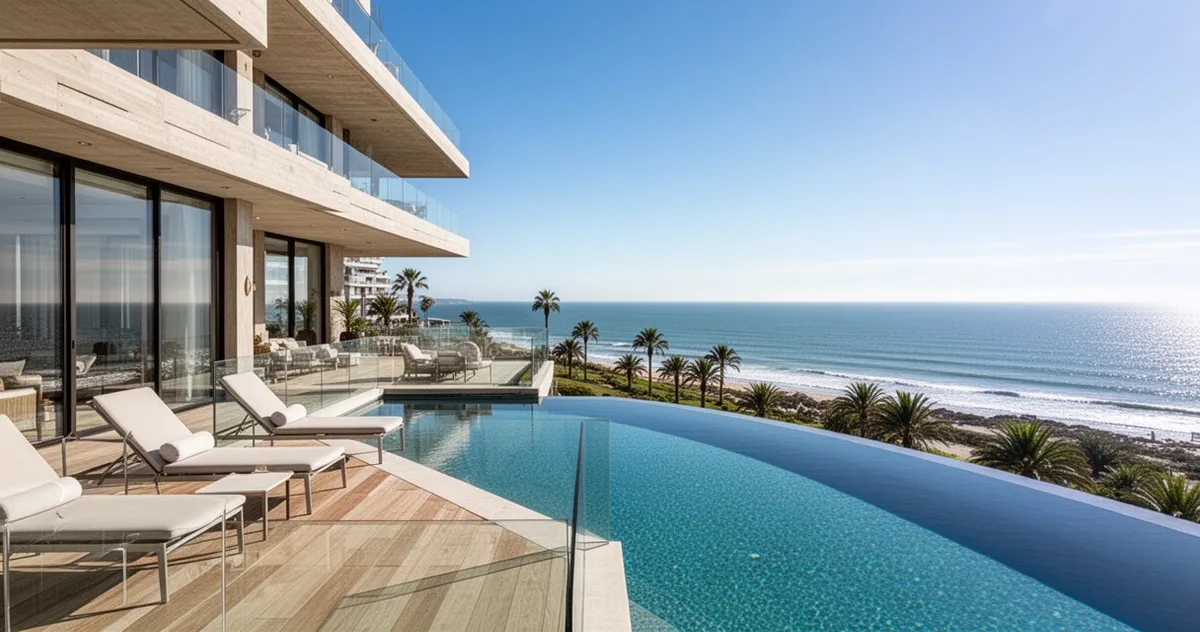 Luksusowy hotel w Punta del Este z widokiem na ocean