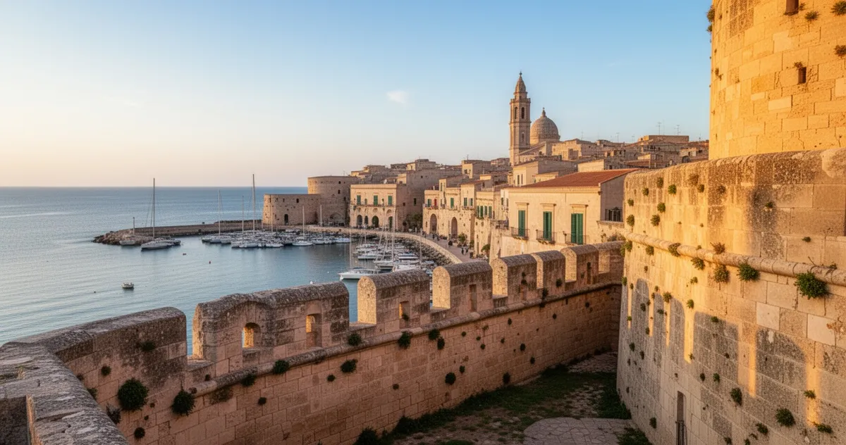 Stare miasto Alghero z widokiem na marinę