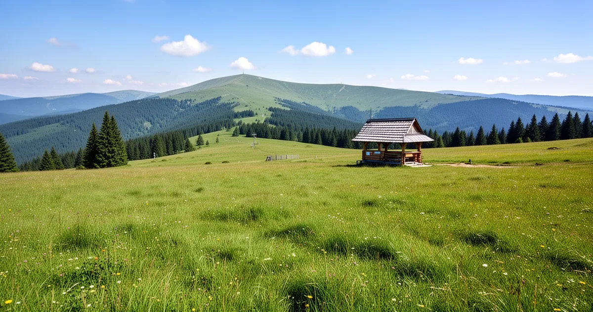 Widok na połoninę Wetlińską
