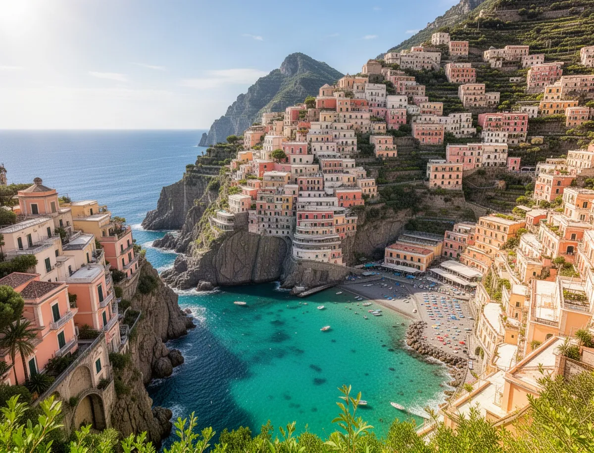 Wybrzeże Amalfi – kolorowe miasteczka na klifie
