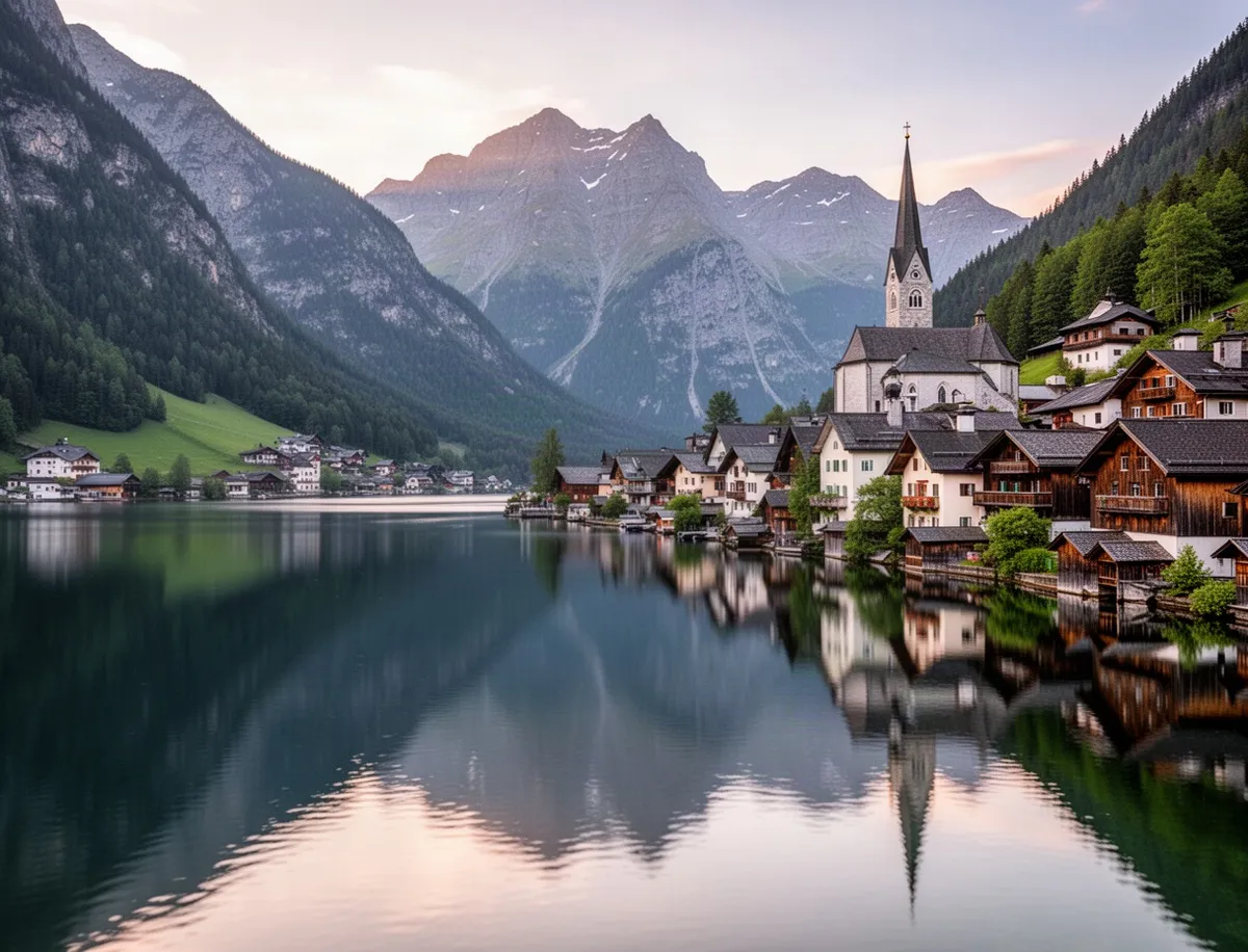 Hallstatt – alpejska wioska nad jeziorem
