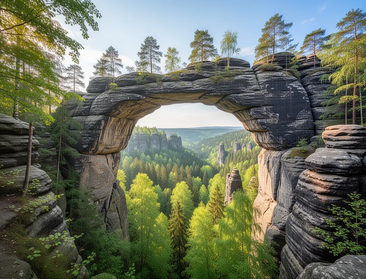 Pravčicka Brama – największy naturalny most skalny w Europie