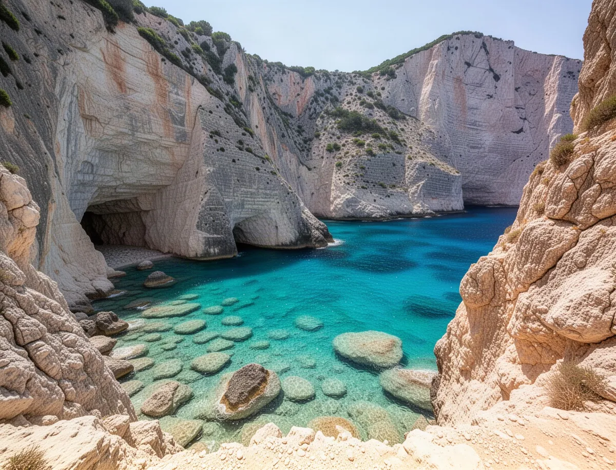 Porto Limnionas – kameralna zatoka