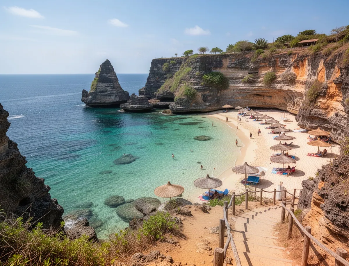 Plaża Melasti na Bali