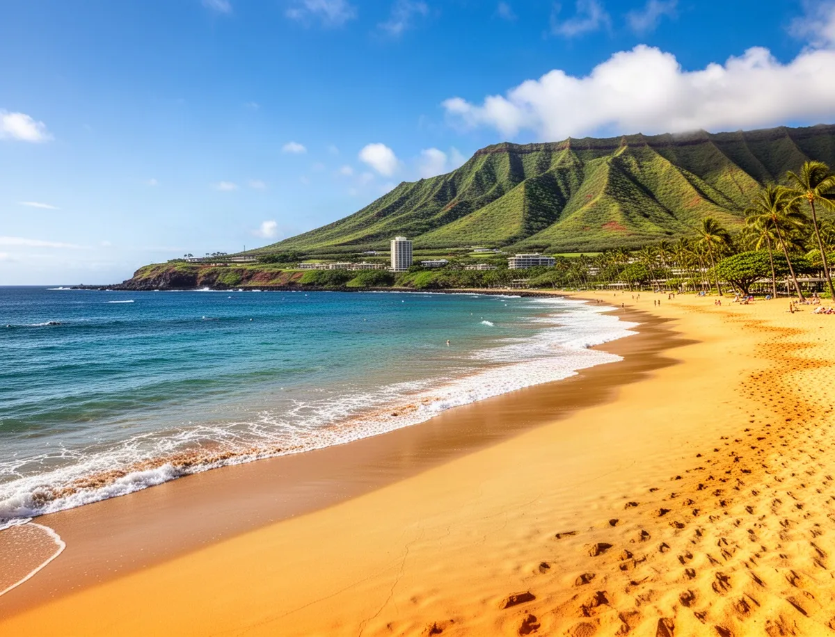 Plaża Ka'anapali na Maui