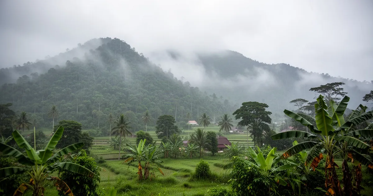 Chiang Mai w porze deszczowej