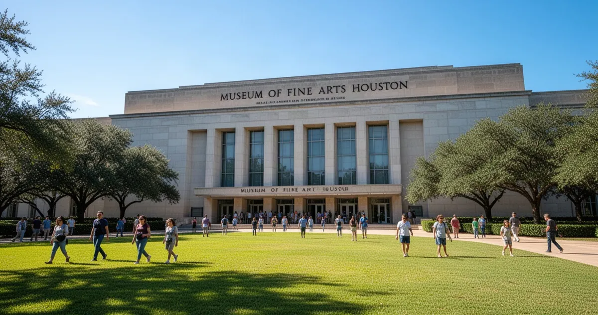 Budynek Muzeum Sztuk Pięknych w Houston