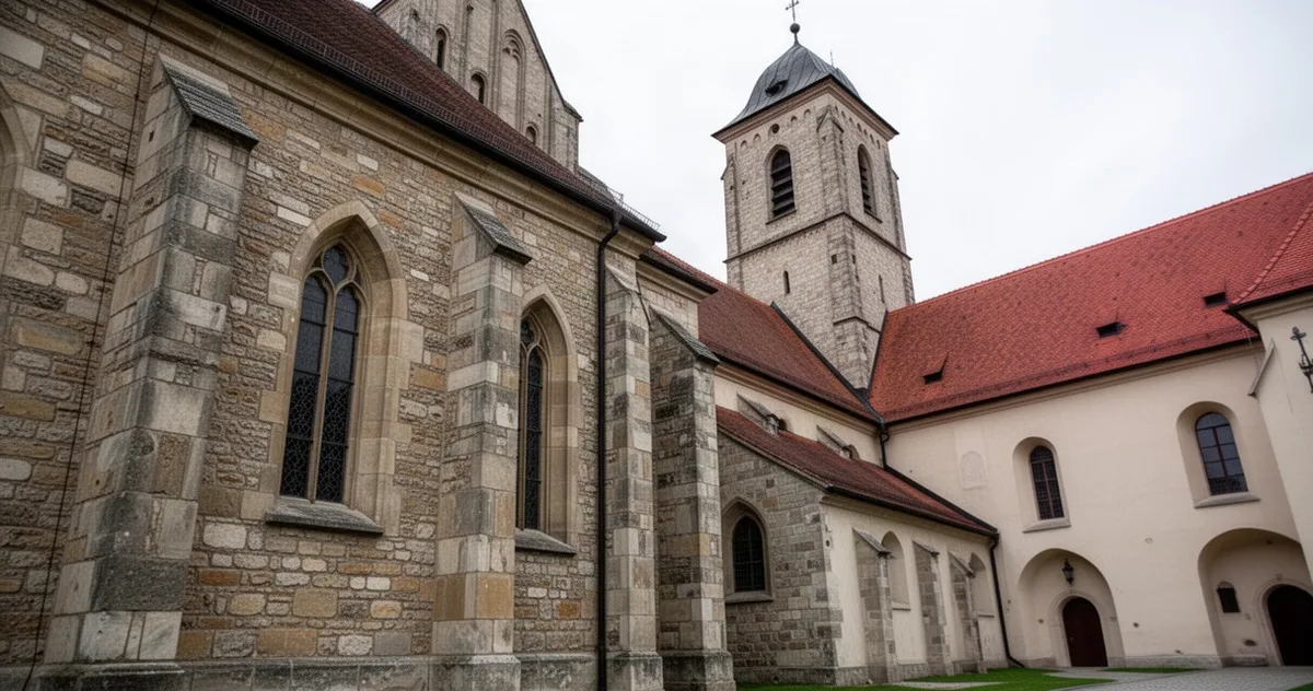 Architektura opactwa benedyktynów w Tyńcu