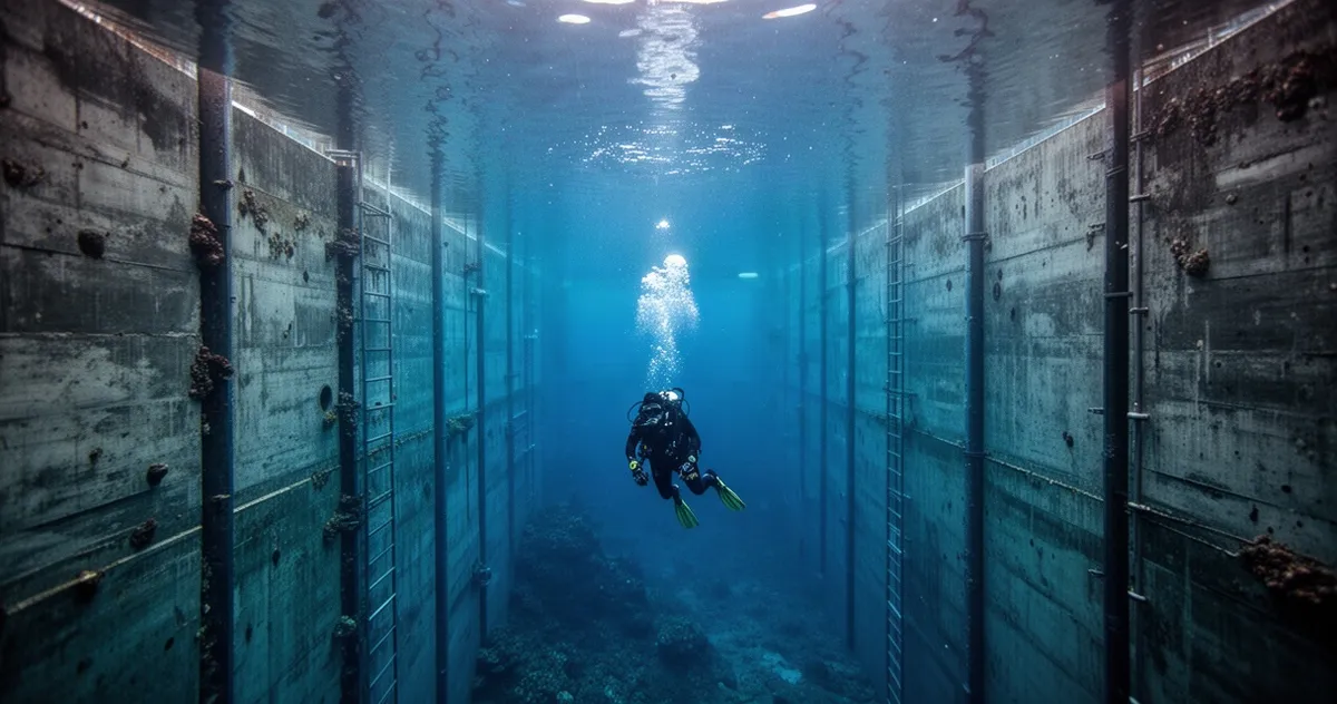 Głęboki basen do nurkowania Deep Dive Dubai