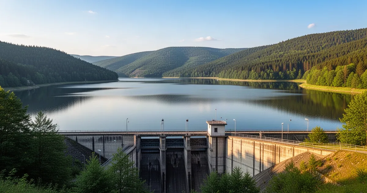 Jezioro Solińskie i zapora w Solinie