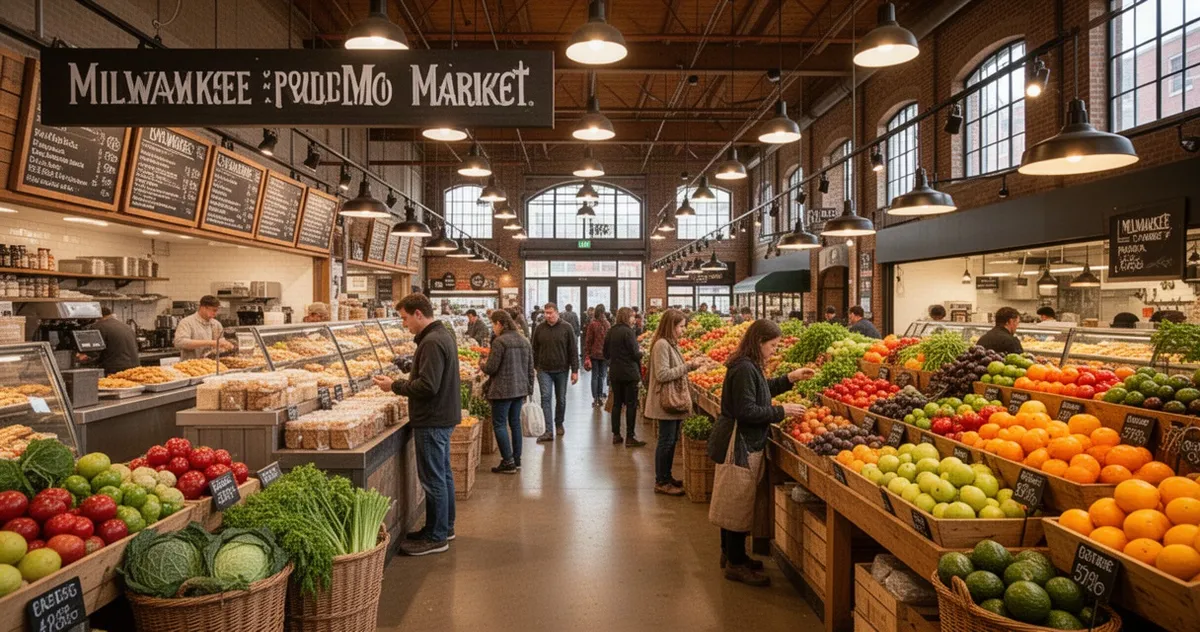 Wnętrze Milwaukee Public Market