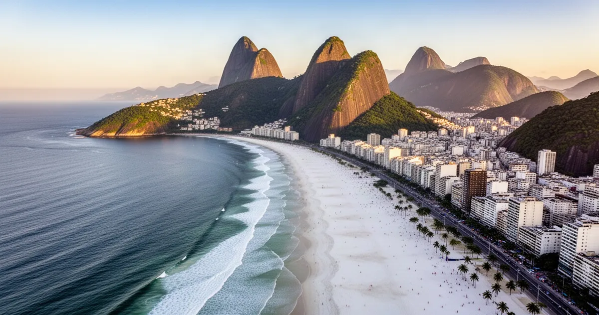 Plaża Ipanema w Rio de Janeiro