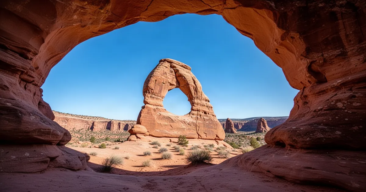 Łuki skalne w Arches National Park